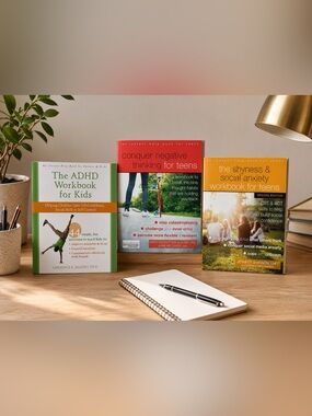 Conquer Negative Thinking & Anxiety. Books for Kids & Teens